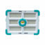 Proiector LED 200W cu incarcare solara si USB, 280 LED-uri, panou incorporabil