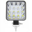 Proiector LED auto offroad 48W, LVT, 16 LED-uri halogen, 10-30V, carcasa aluminiu, IP67
