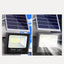 Proiector LED cu incarcare solara, 200 W, panou separat