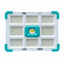 Proiector LED cu incarcare solara, 300W, 374 LED-uri, telecomanda, IP66