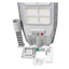 Proiector LED cu incarcare solara 300W, IP65, panou incorporabil, telecomanda