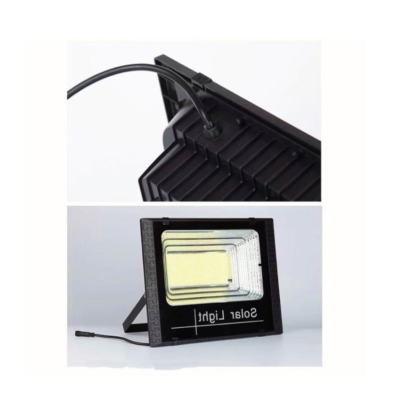 Proiector LED cu incarcare solara, 400 W, panou separat