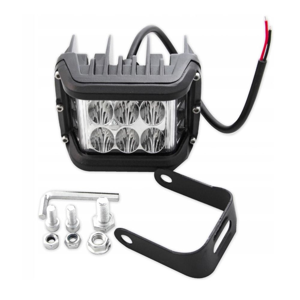 Proiector LED FOXMAG24 auto offroad 36W, LVT, 10-60 V DC, 4300 lm, IP 67, tija suspendare, aluminiu