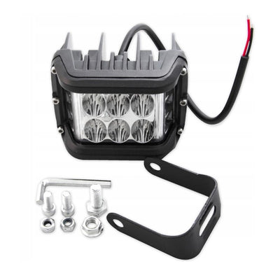 Proiector LED FOXMAG24 auto offroad 36W, LVT, 10-60 V DC, 4300 lm, IP 67, tija suspendare, aluminiu