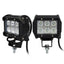 Proiector Led FOXMAG24 Offroad 18W/12V-24V 1530 Lumeni 4″/10 cm, 6 leduri