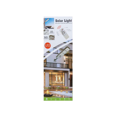 Proiector LED solar 300W, rezistent IP65, panou incorporabil, telecomanda inclusa