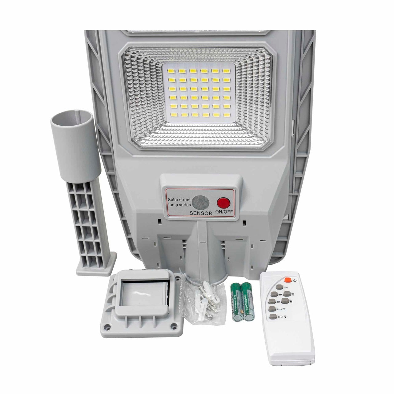 Proiector LED solar 300W, rezistent IP65, panou incorporabil, telecomanda inclusa