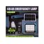 Proiector led solar 400W cu panou separat si telecomanda, rezistent IP66