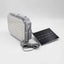 Proiector lumina solar, portabil, cu maner de transport/agatare, iluminat LED, IP65, 3 tonuri de lumina, gri