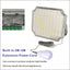 Proiector lumina solar, portabil, cu maner de transport/agatare, iluminat LED, IP65, 3 tonuri de lumina, gri
