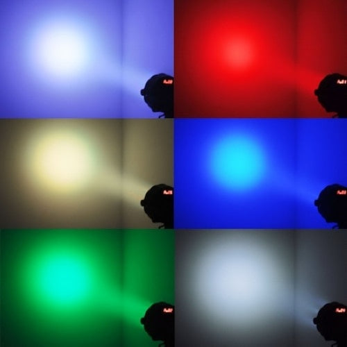 Proiector lumini, FOXMAG24, 54 LED, negru