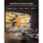Proiector Portabil HD 4K – Focalizare Automata, Corectie Keystone, Suport Rotativ 180°, Wi-Fi, 1280x720P, 200 ANSI, Telecomanda, Multimedia/ Netflix, Youtube, hbo spotify/ Home Cinema & Exterior