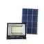 Proiector solar FOXMAG24, 300W, lumina rece, rezistenta la apa, cu telecomanda, 780 LED-uri, negru
