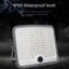 Proiector Solar LED Exterior, 600W, IP65, cu Panou Separat, cu Senzor de Mișcare