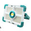 Proiector solar, putere 100W, cu 188 LED-uri, unghi de iluminare 180 grade, 4 moduri de iluminare, gri/verde