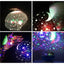 Proiector Star Master, 4 x LED, USB, functie rotatie, Alb-Mov