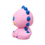 Pusculita pentru copii din plastic, model dragon, inaltime 22cm