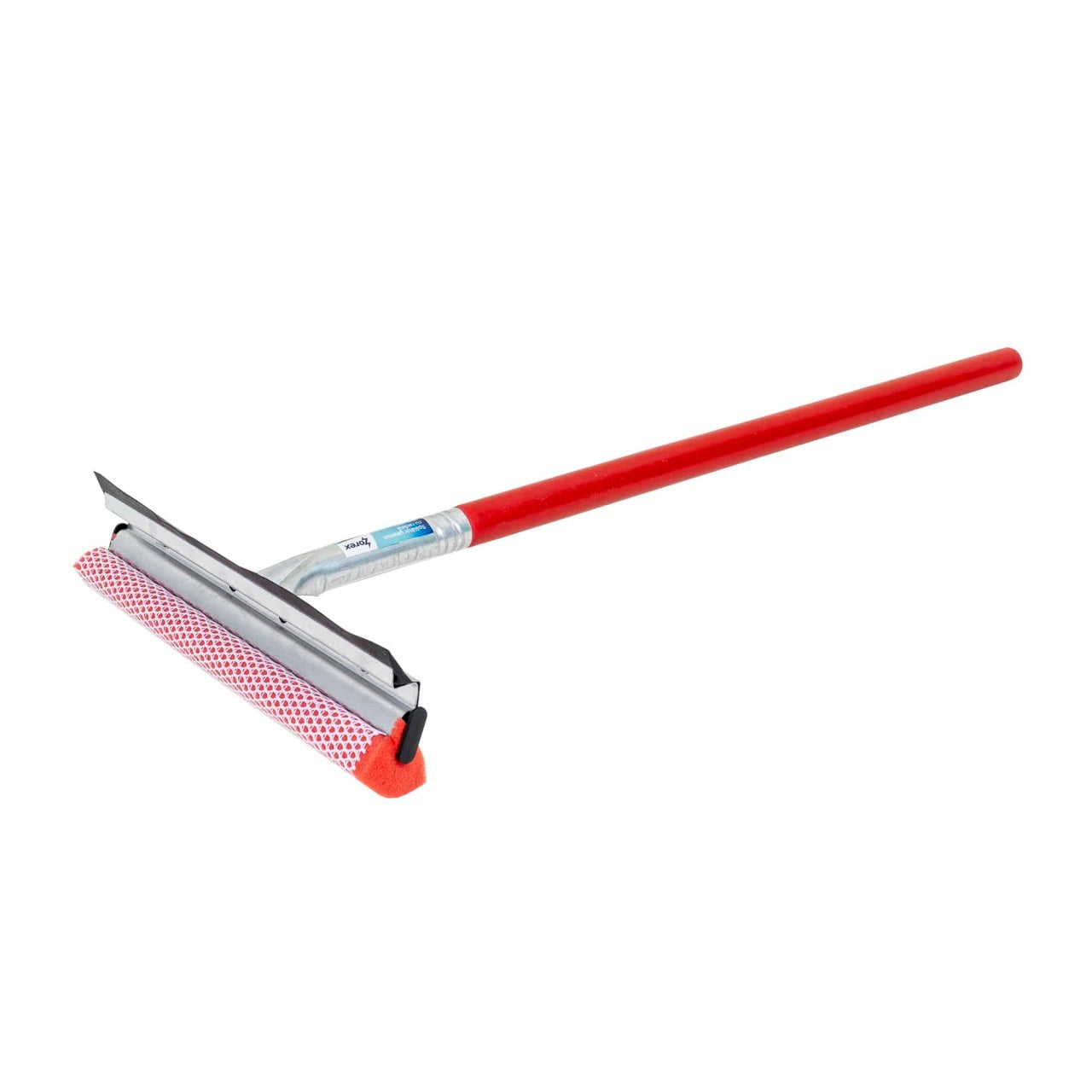 Racleta pentru spalat geamuri cu coada din lemn, 58 cm lungime totala