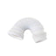 Racord evacuare WC extensibil 50cm alb, teava scurgere din plastic
