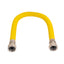 Racord gaz extensibil din inox, 40-55 cm, filet 1/2""