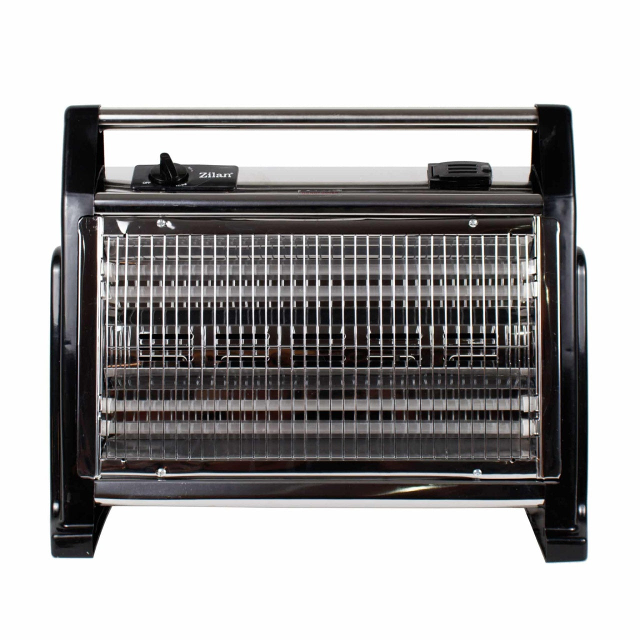 Radiator cu ventilator si apa, 4 rezistente quartz, 1600W, 3 trepte de incalzire