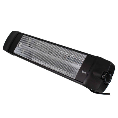 Radiator electric cu infrarosu 2500W, 2 trepte putere, termostat reglabil