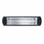 Radiator infrarosu 2300W cu termostat reglabil, montaj pe perete, negru