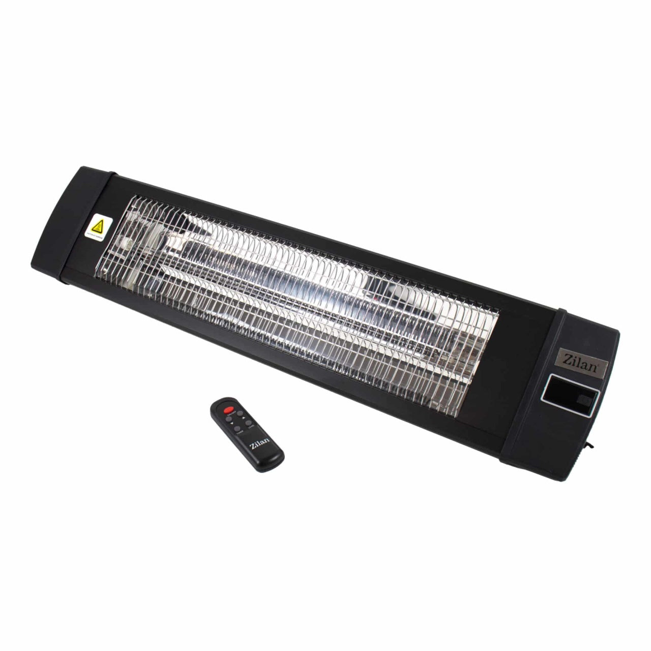 Radiator infrarosu cu fibra carbon, 2000W, telecomanda inclusa, montaj perete sau picior
