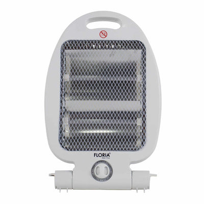 Radiator portabil cu 2 tuburi quartz, 2 trepte incalzire, 800W, protectie rasturnare