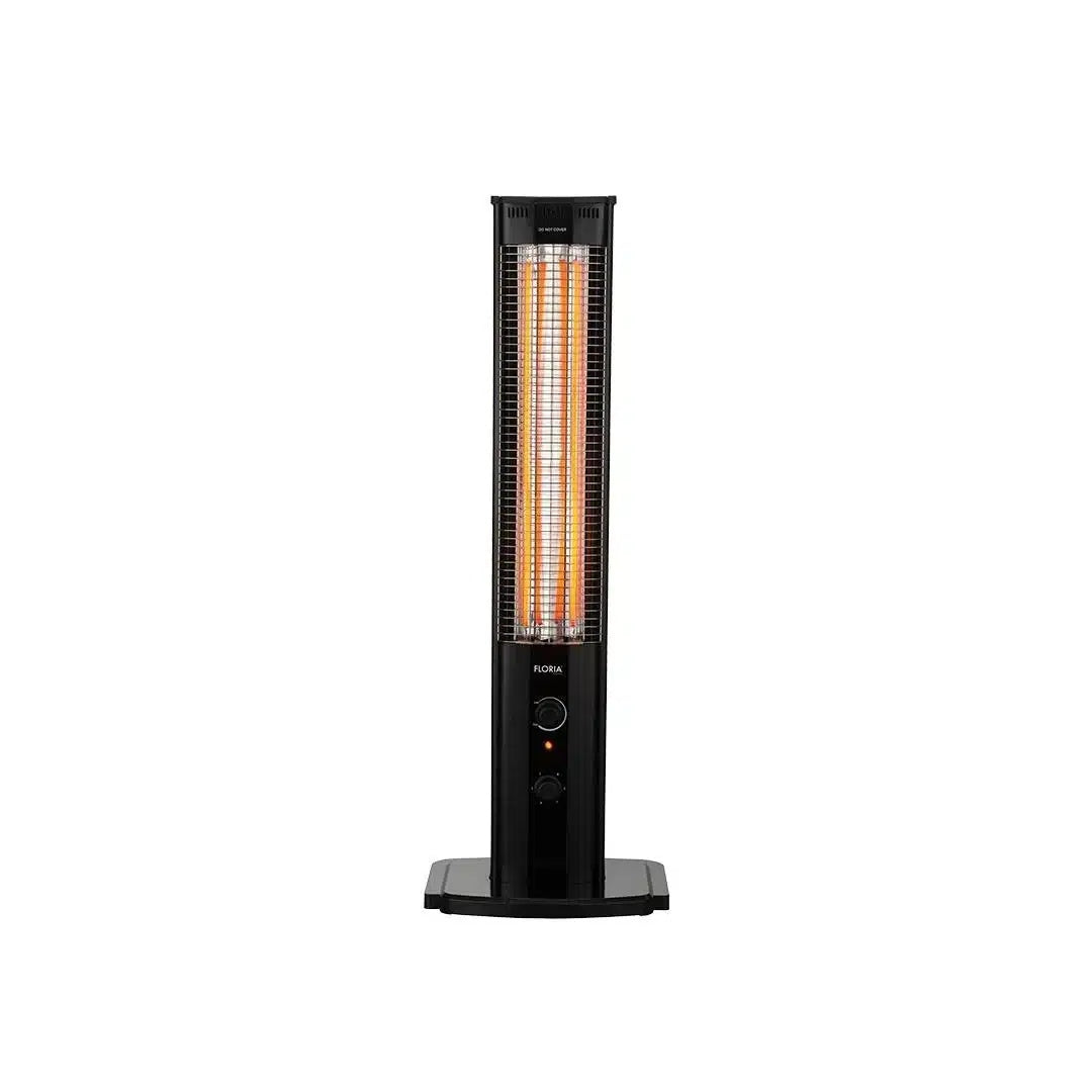 Radiator vertical cu infrarosu, 2 rezistente, 2000W, termostat reglabil, siguranta rasturnare