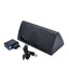 Radio cu ceas, ecran LED rosu, radio FM, 1 USB, 5v, 1A, alarma dual, afisaj mare, negru