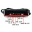 Radio portabil, Bluetooth, AM/FM, conectivitate USB, Retro, card de memorie, rosu