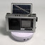 Radio portabil cu acumulator, antena telescopica, conexiune Bluetooth, lanterna cu LED, incarcare solara, argintiu