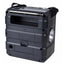 Radio portabil, cu lanterna, incarcare solara si baterii, fara fir, cu jocuri de lumini, putere 5W, conectivitate AUX, USB, AM/FM/SW cu 3 benzi, panou solar, negru