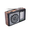 Radio portabil, difuzor stereo, player MP3, baterie reincarcabila, dimensiuni 19.5x6.9x11.8cm, AUX, USB, negru