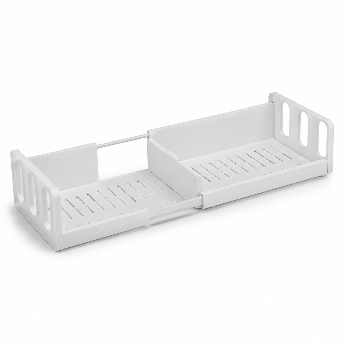 Raft Extensibil Multifuncțional pentru Bucătărie și Baie, Alb – imagine principală