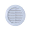 Rama aerisire plastic cu mufa, diametru 110mm, rezistenta UV, culoare alba