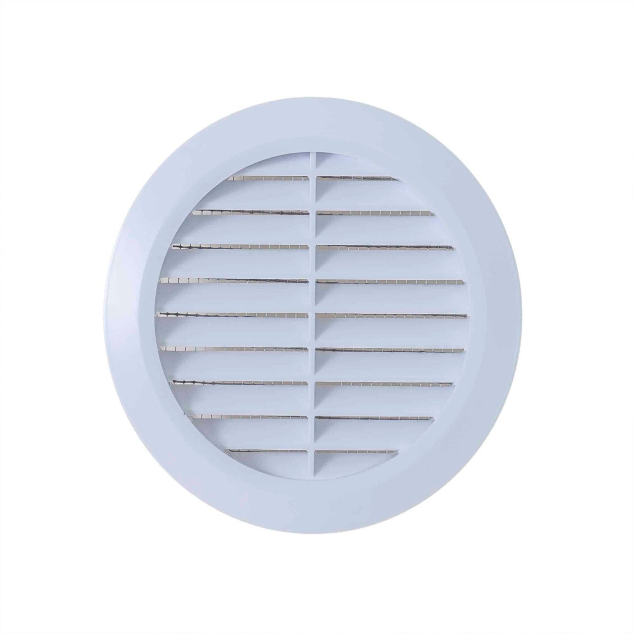 Rama aerisire plastic cu mufa, diametru 110mm, rezistenta UV, culoare alba