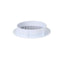 Rama aerisire plastic cu mufa, diametru 110mm, rezistenta UV, culoare alba