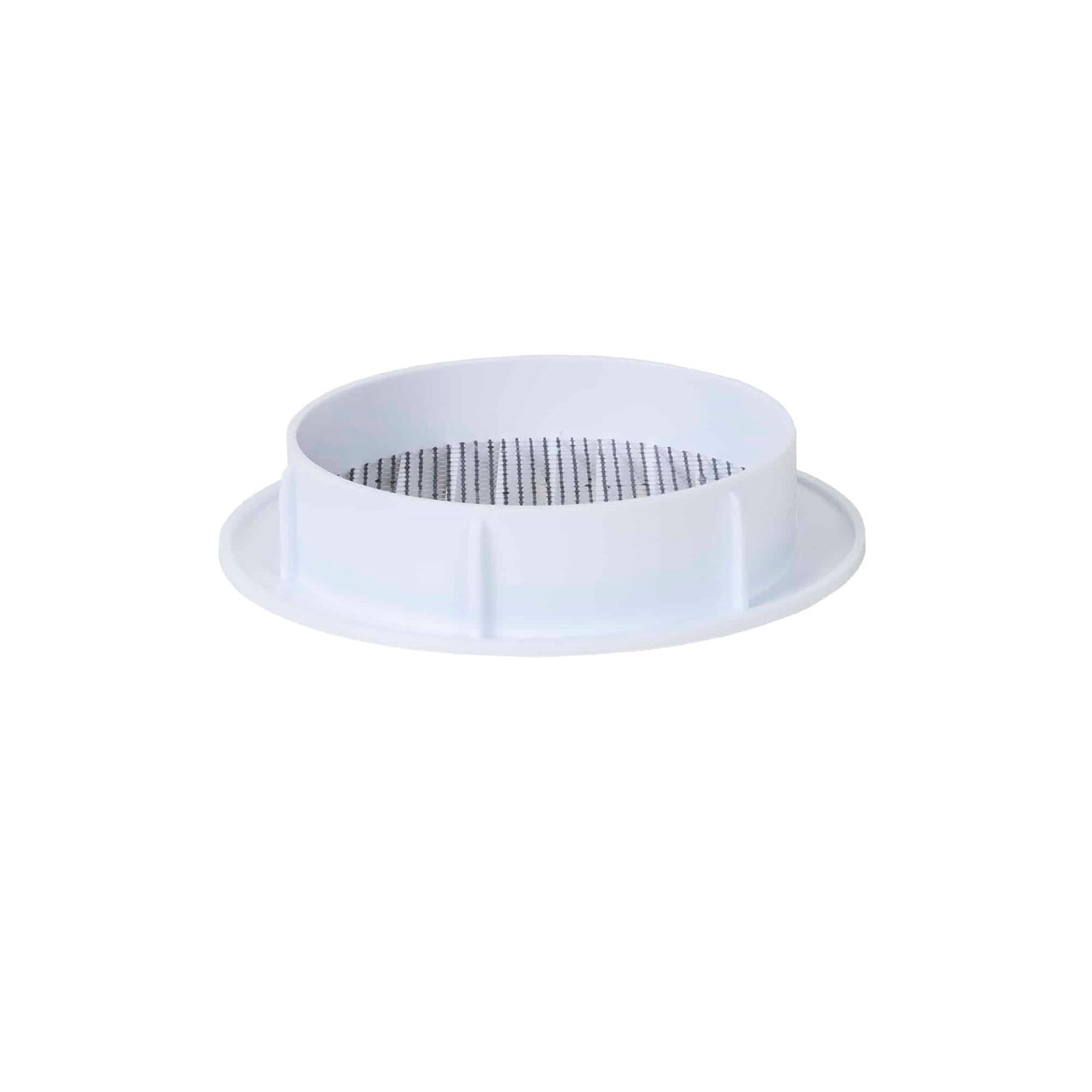 Rama aerisire plastic cu mufa, diametru 110mm, rezistenta UV, culoare alba