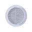 Rama aerisire plastic cu mufa, diametru 110mm, rezistenta UV, culoare alba