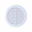 Rama aerisire plastic cu mufa, diametru 125mm, culoare alba