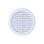 Rama aerisire rotunda plastic, diametru 100mm, culoare alba
