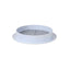 Rama aerisire rotunda plastic, diametru 100mm, culoare alba