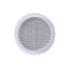 Rama aerisire rotunda plastic, diametru 100mm, culoare alba