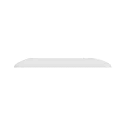 Rama decorativa pentru priza simpla Schneider Asfora, alb lucios, 83x83 mm