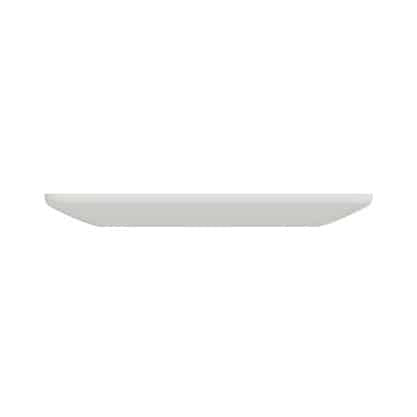 Rama decorativa pentru priza simpla Schneider Asfora, alb lucios, 83x83 mm