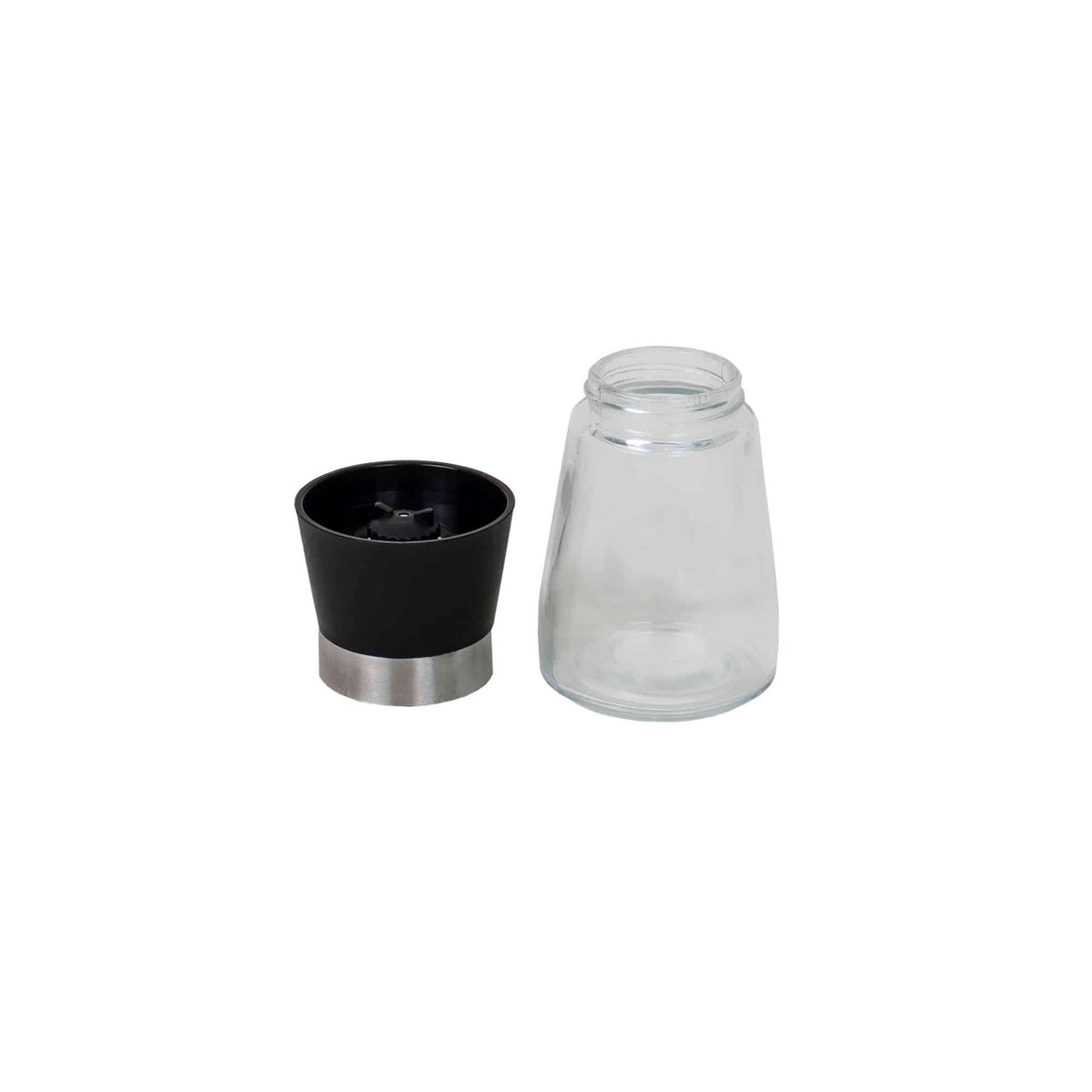 Rasnita manuala pentru sare sau piper, 13 cm, negru