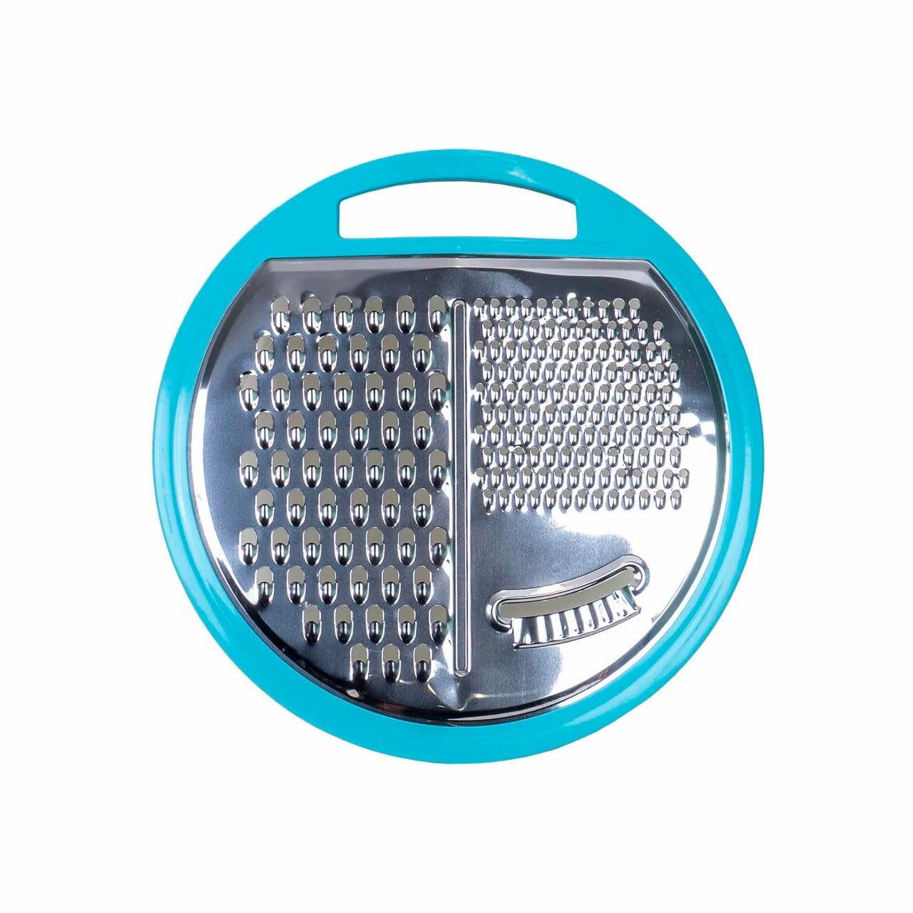 Razatoare cu recipient plastic si capac, albastru, recipient detasabil