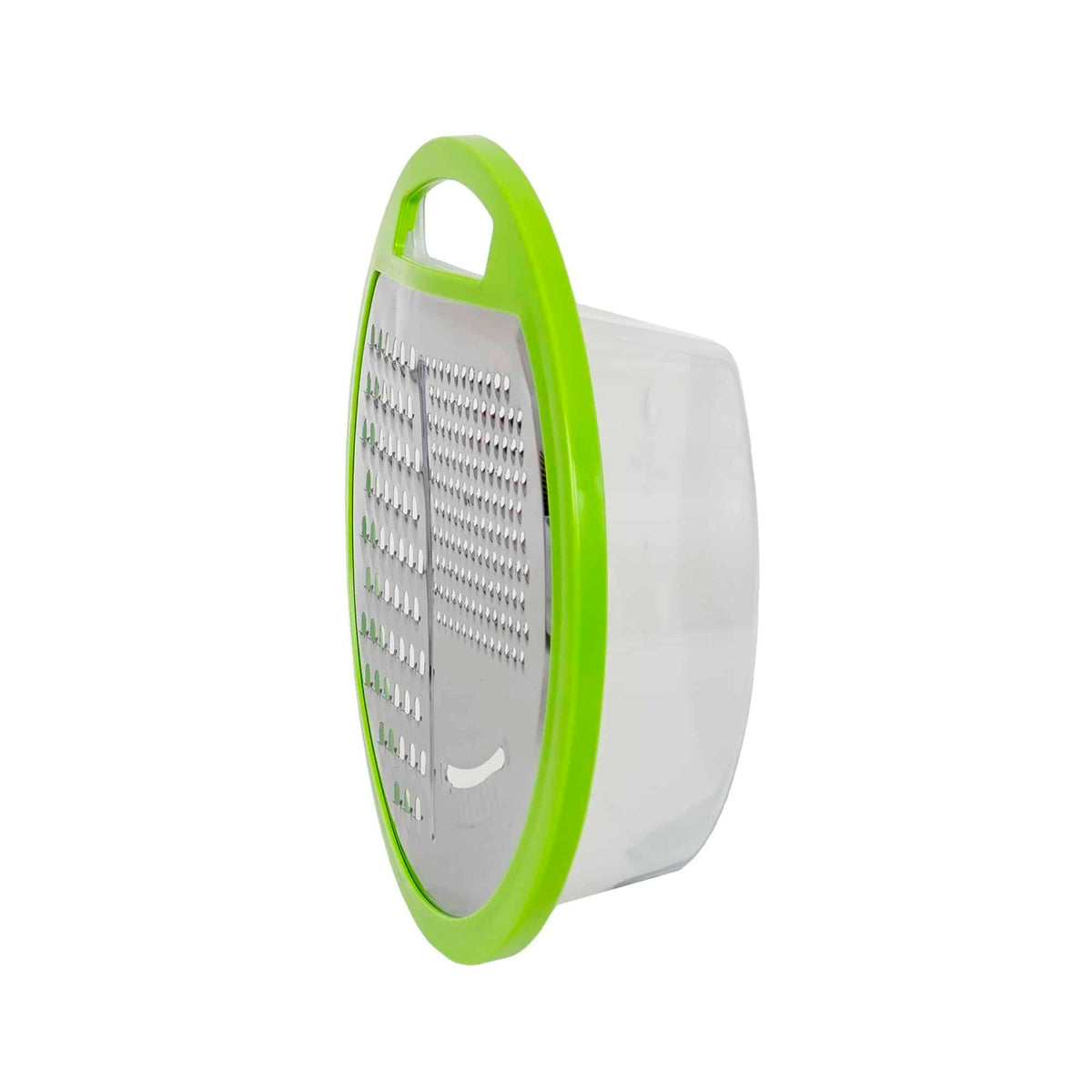 Razatoare cu recipient plastic si capac, verde, recipient detasabil
